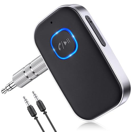 Bluetooth Receiver Car Aux Adapter Hands Free Audio Receiver