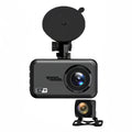 3 Channel Dash Cam 2K 1296P Night Vision IMX415 Sensor Cabin Rear Camera WiFi APP Control