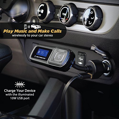 3 in 1 Bluetooth Audio Adapter Transmitter Receiver FM Mode Wireless AUX Adapter for Car Home Airplane