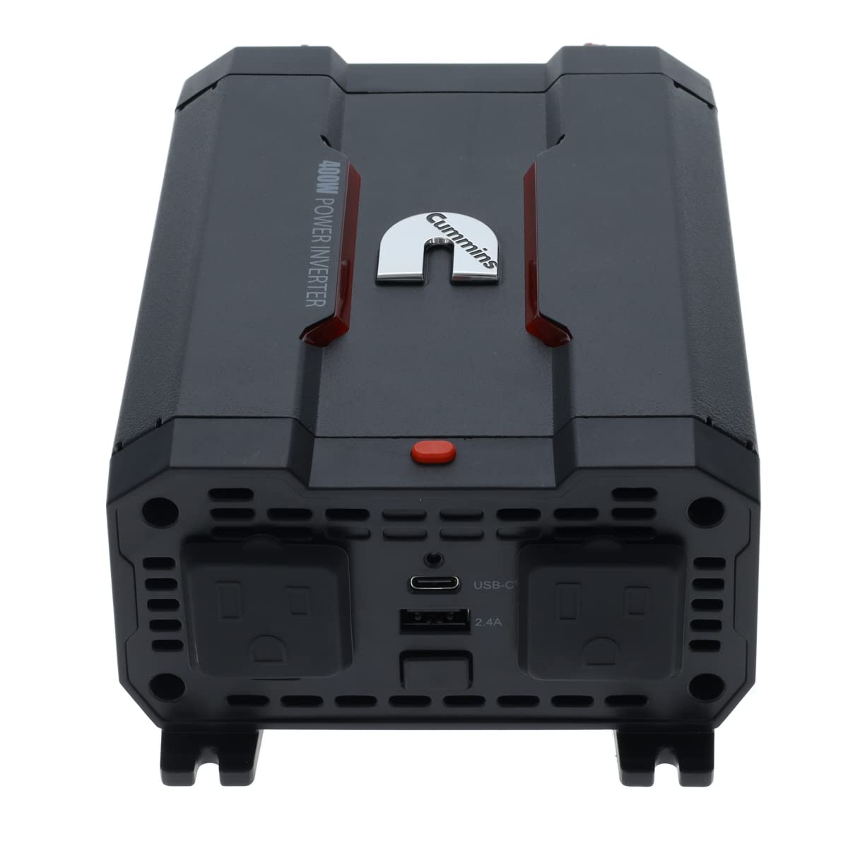 400W Car Power Inverter with Dual AC Ports & USB-C Fast Charging Kit