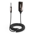 Bluetooth 3.5mm Aux Adapter Car Receiver Hands Free Calls USB Powered Audio Receiver