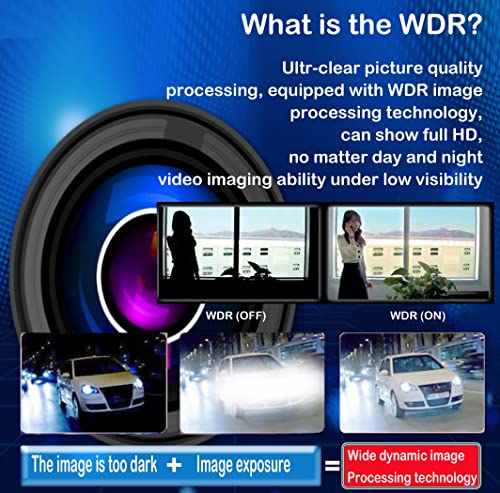 360 Degree Bird View Camera System 1080P Surround View Parking DVR 7 Inch Monitor