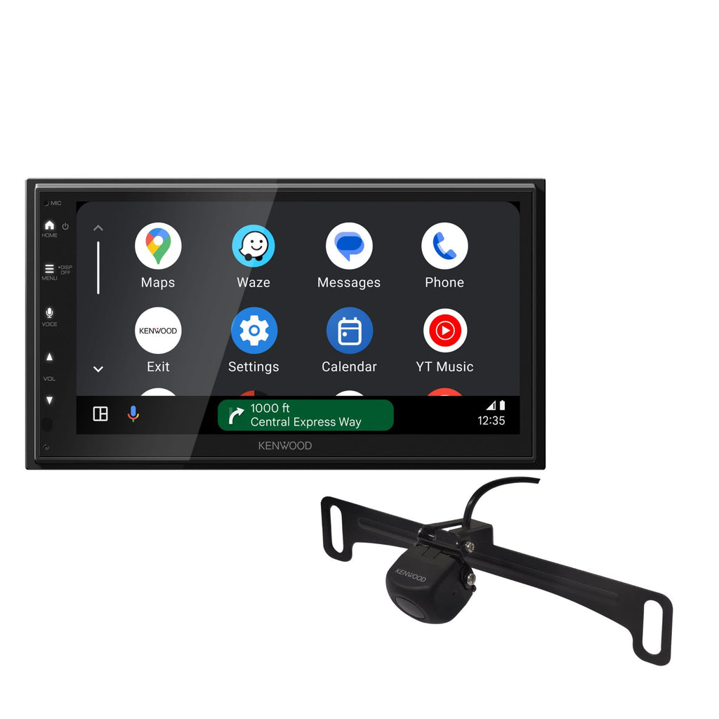 6.8 Inch Car Stereo Touchscreen Multimedia Receiver with Backup Camera