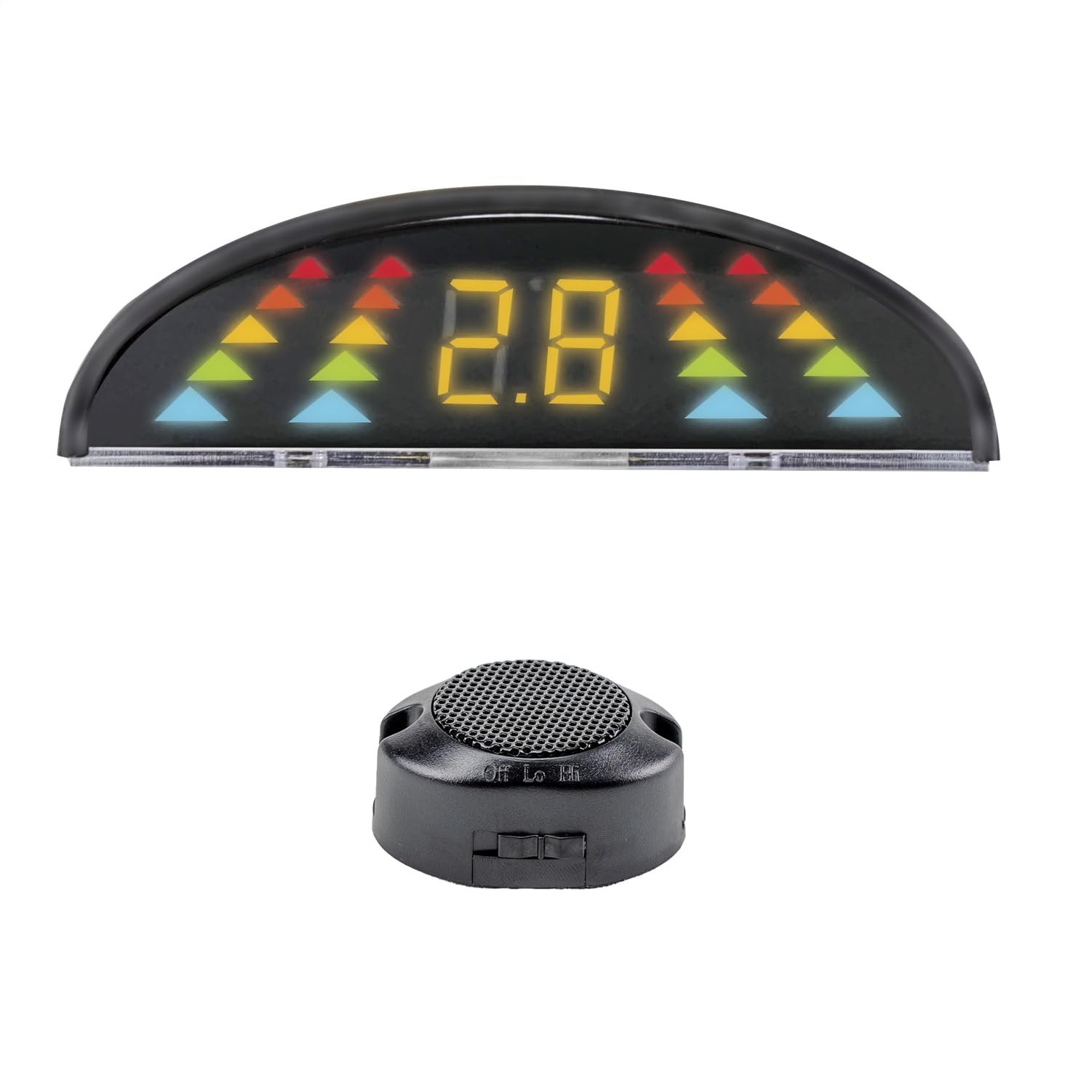 Universal 4 Sensor Parking Sensor System Front Rear Switchable Audible Alert Display