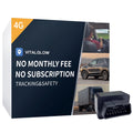 GPS Tracker for Vehicles No Subscription 4G SIM Long Battery GeoFence Driving Alerts