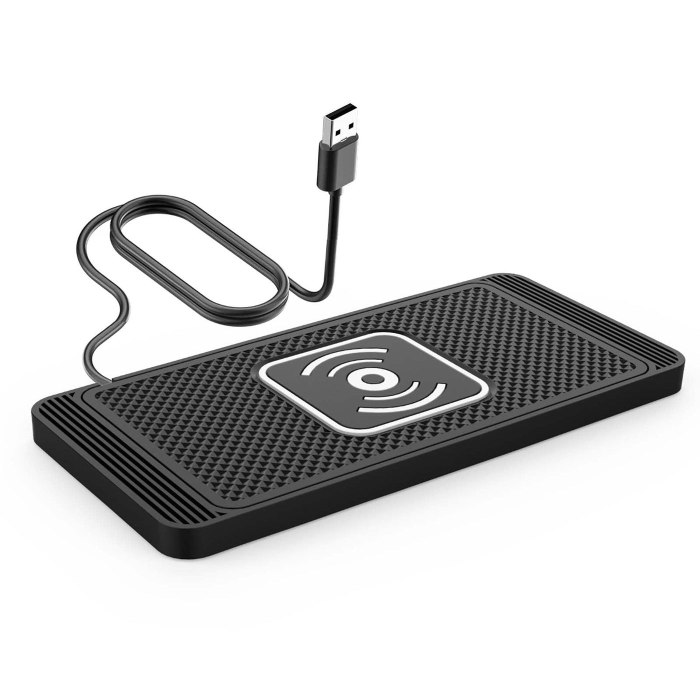 15W USB-C Wireless Car Charging Pad for Toyota Land Cruiser Non-Slip Type-C Fast Charger Mat