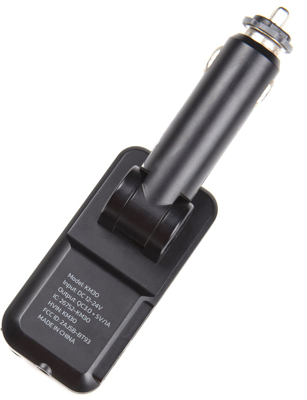 Bluetooth FM Transmitter Car Adapter Hands Free Calling Fast Charging AUX USB TF