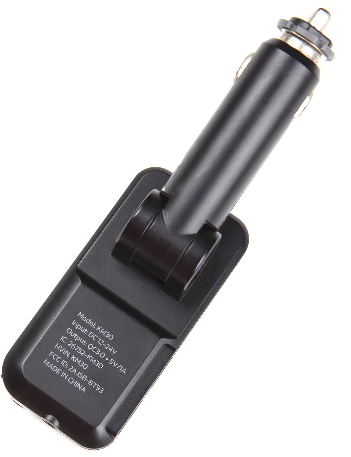 Bluetooth FM Transmitter Car Adapter Hands Free Calling Fast Charging AUX USB TF