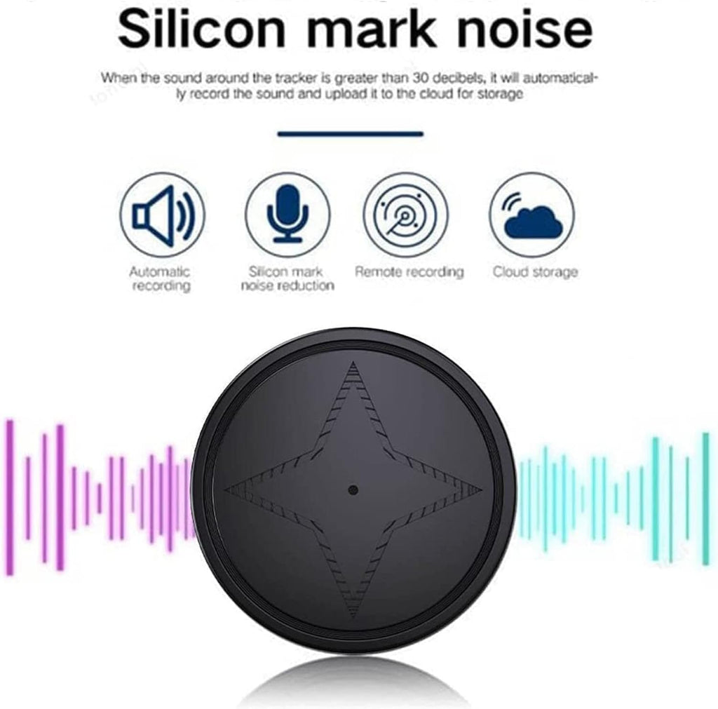 GPS Vehicle Tracker Magnetic Anti Lost Real Time Tracking No Subscription Mini Locator App