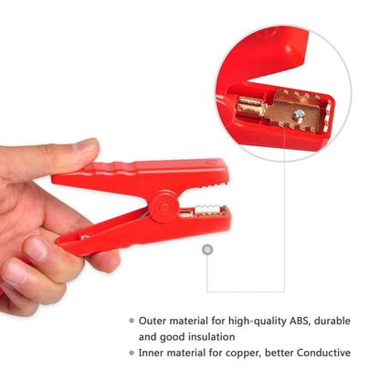 EC5 12V Jump Starter Cable with Alligator Clips 10AWG Emergency Battery Booster Cable