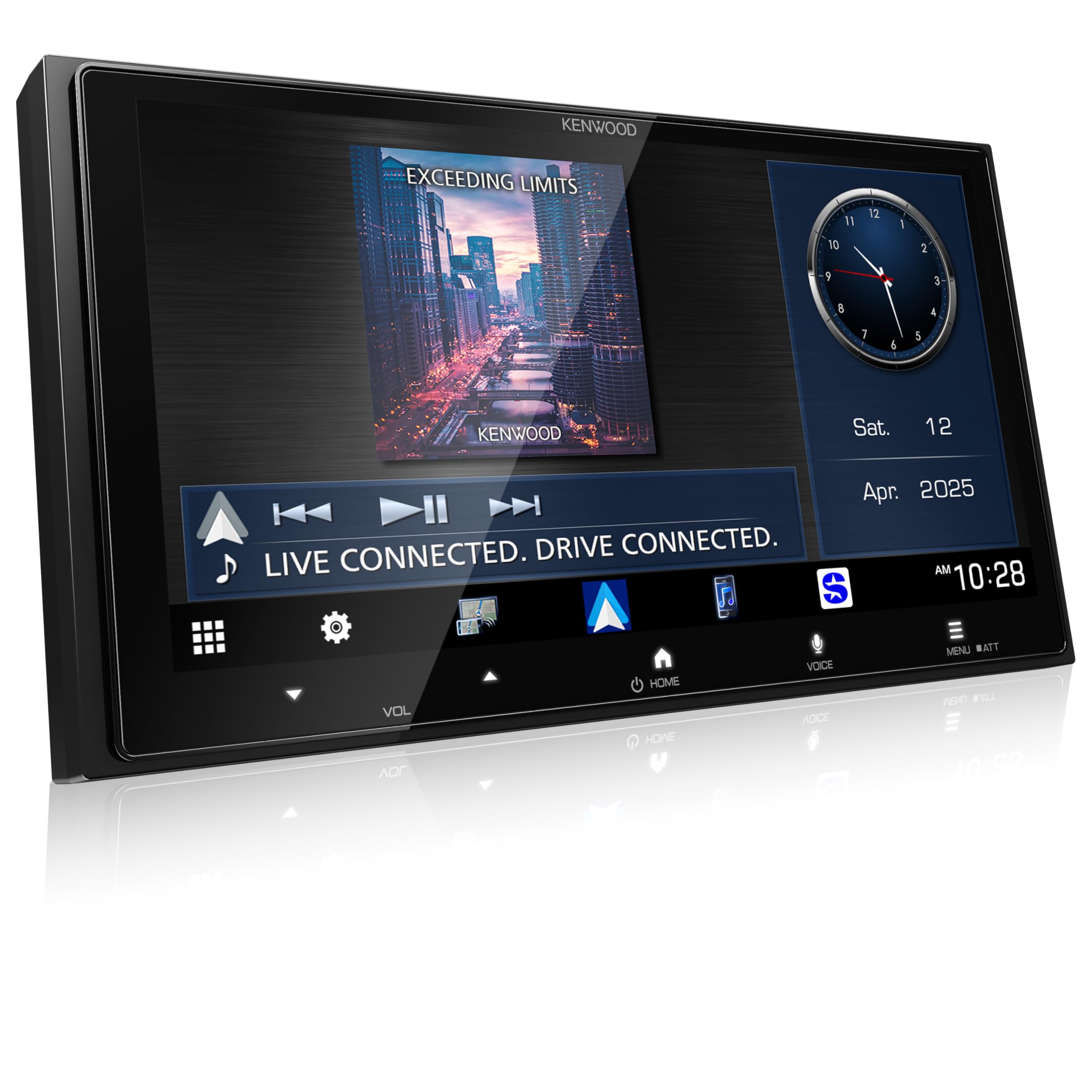 6.92 Inch Car Stereo Touchscreen Wireless Apple CarPlay Android Auto Bluetooth SiriusXM Ready Dual Camera Input