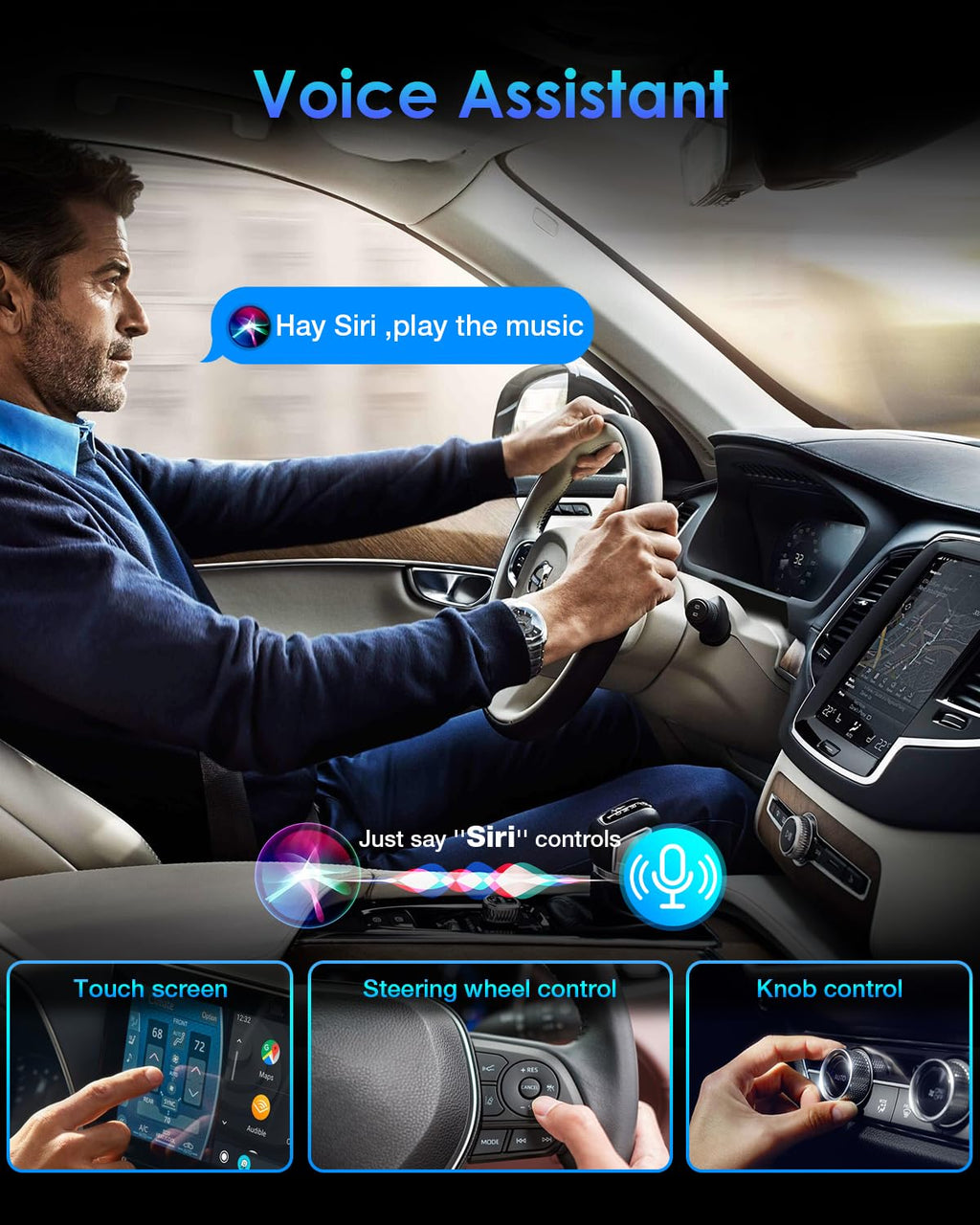 Wireless CarPlay Adapter Plug and Play Auto Connect