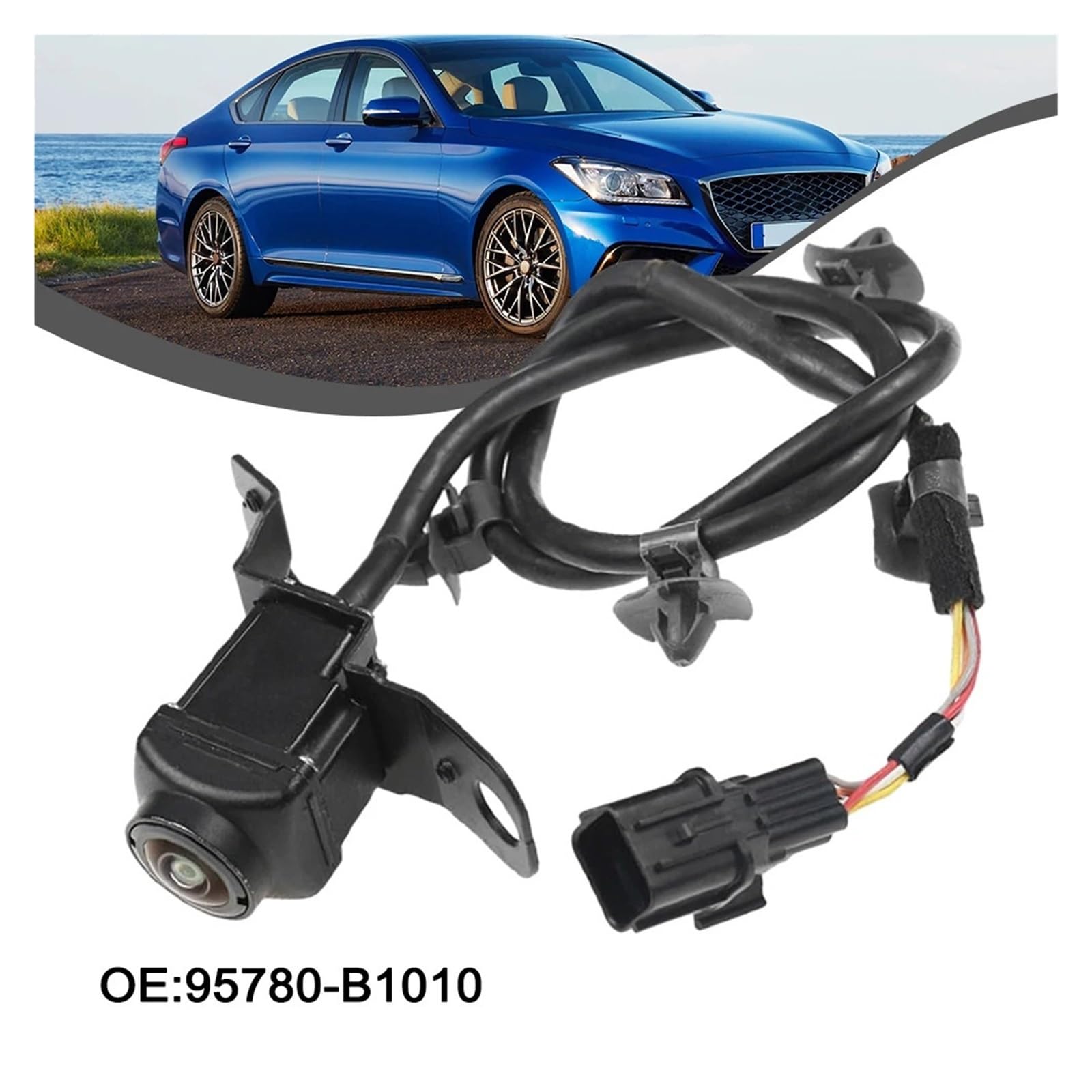 Car Rear View Backup Camera for Hyundai Genesis G80 2017-2020 Replacement 95780B1010