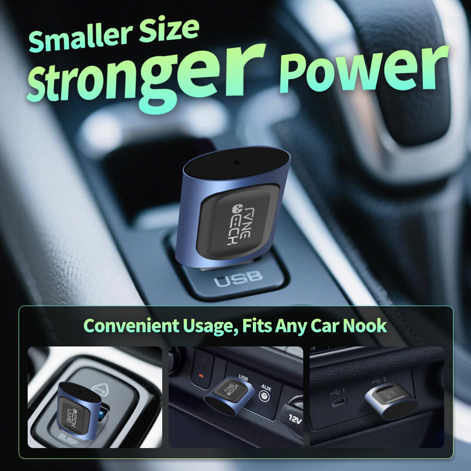 Wireless CarPlay Android Auto Adapter 2 in 1 Plug and Play Fast Auto Connect