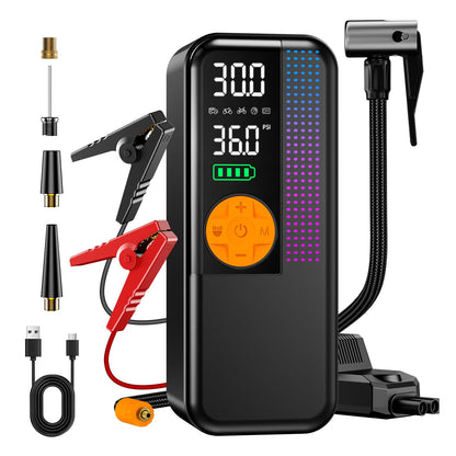 5500A Jump Starter with Air Compressor & 150PSI Tire Inflator for Gas & Diesel Engines