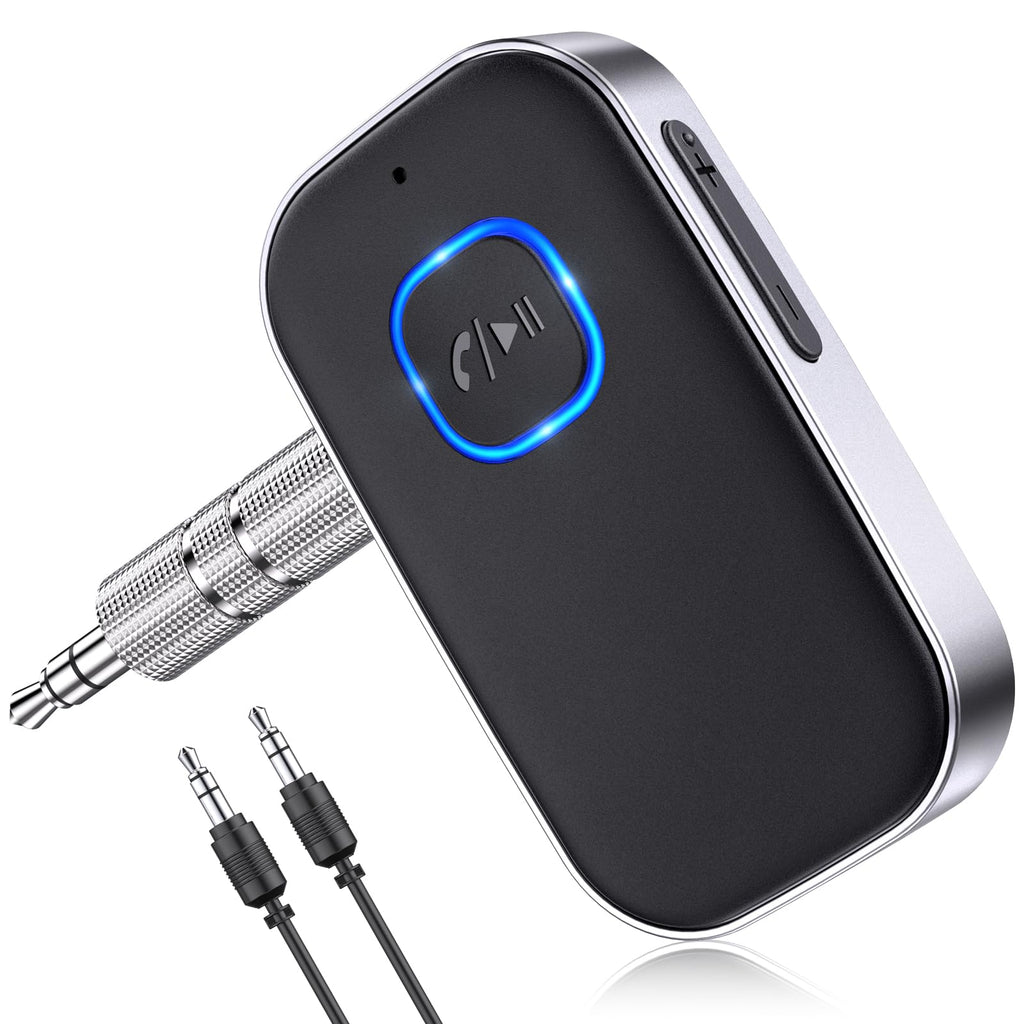 Bluetooth Receiver Car Aux Adapter Hands Free Audio Receiver