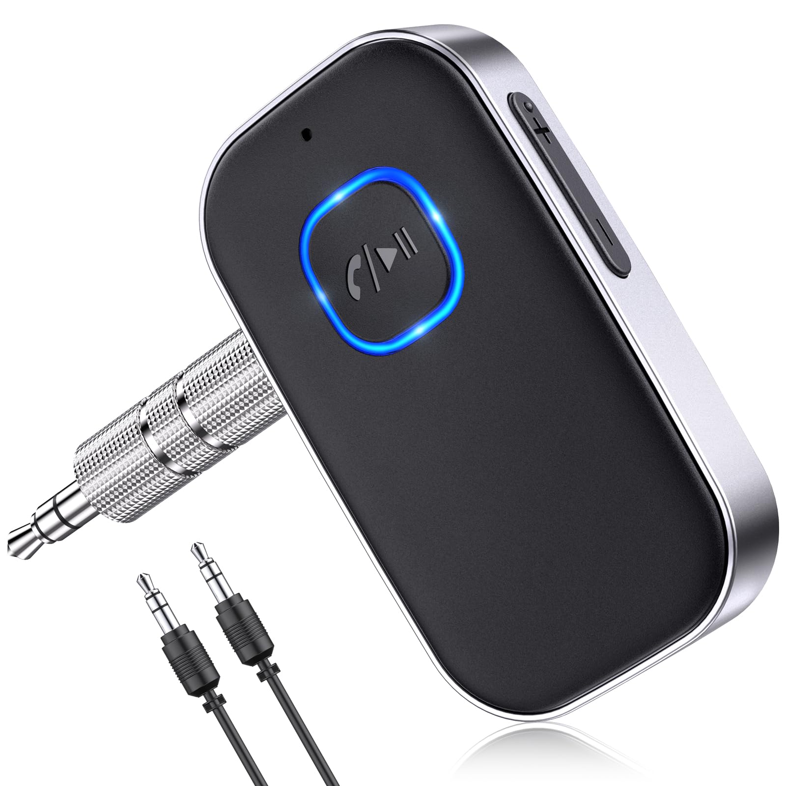 Bluetooth Receiver Car Aux Adapter Hands Free Audio Receiver