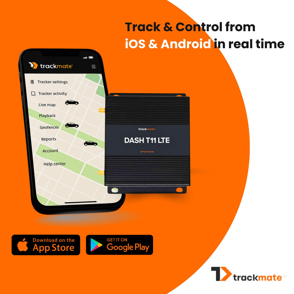 GPS Vehicle Tracker Real Time Tracking for Cars Trucks RV Fleet OBD LTE Battery