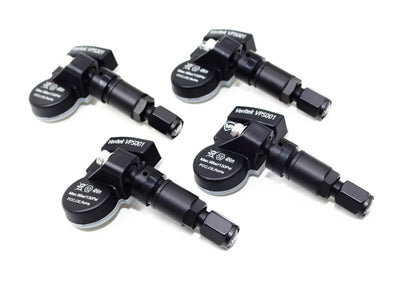 TPMS Tire Pressure Sensor Set of 4 433MHz Replacement Porsche 997 958 955 7PP907275B Aluminum Valve Stem
