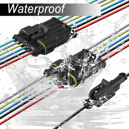 1008PCS Waterproof Automotive Electrical Connector Kit with Ratchet Crimping Tool