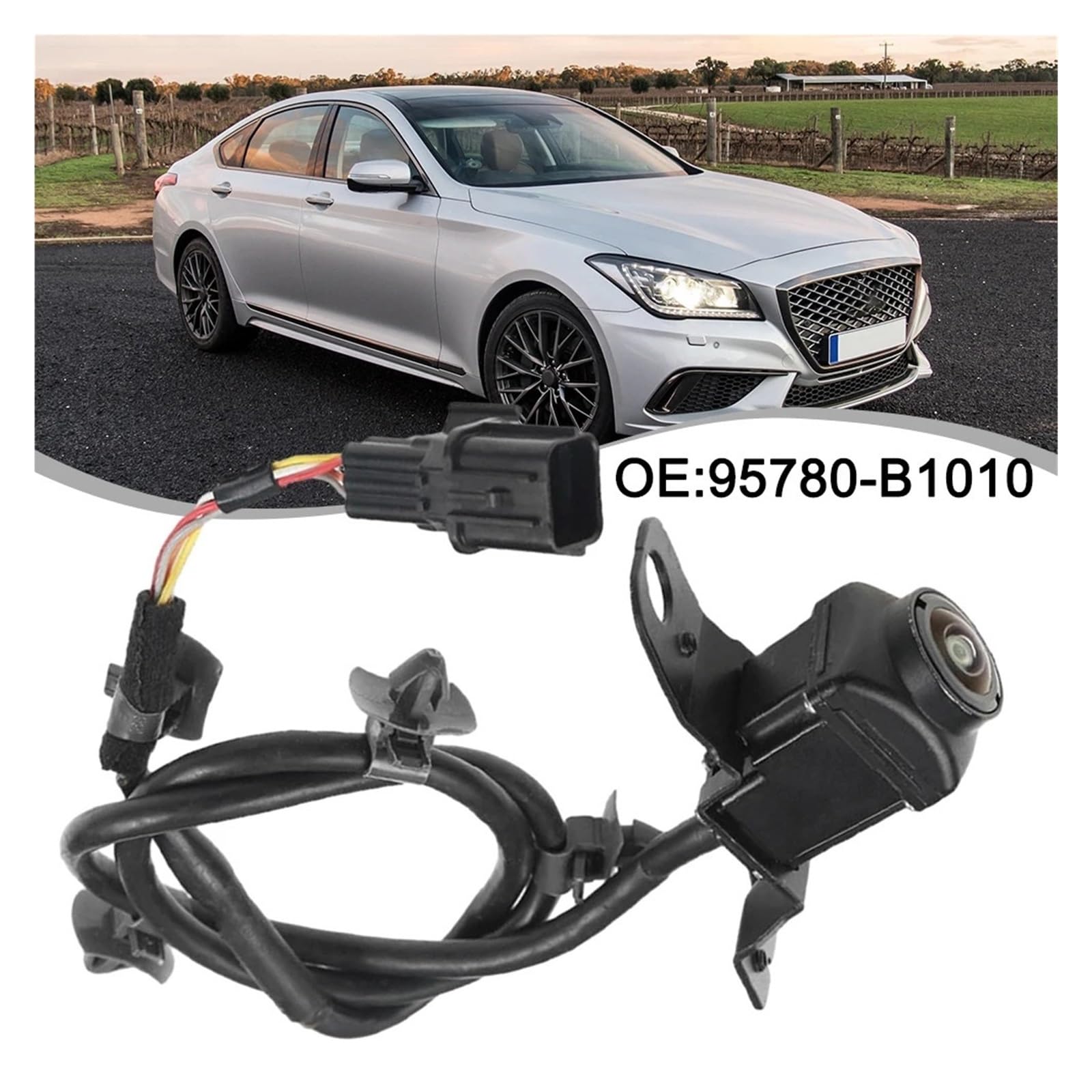 Car Rear View Backup Camera for Hyundai Genesis G80 2017-2020 Replacement 95780B1010
