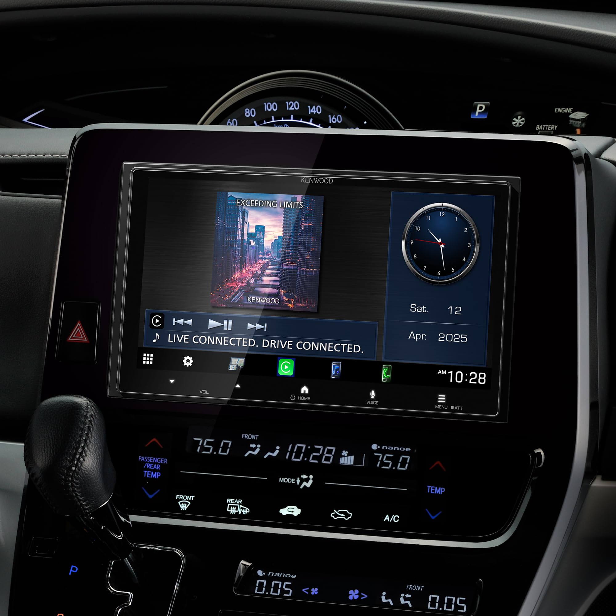 6.92 Inch Car Stereo Touchscreen Wireless Apple CarPlay Android Auto Bluetooth SiriusXM Ready Dual Camera Input