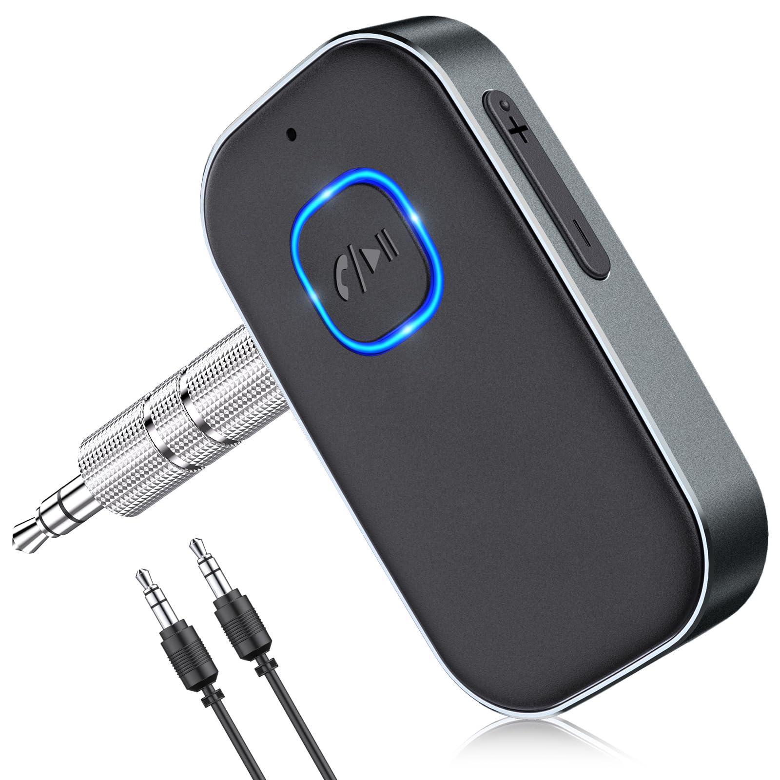 Bluetooth Receiver Car Aux Adapter Hands Free Audio Receiver