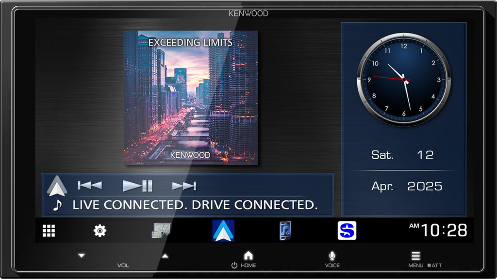 6.92 Inch Car Stereo Touchscreen Wireless Apple CarPlay Android Auto Bluetooth SiriusXM Ready Dual Camera Input