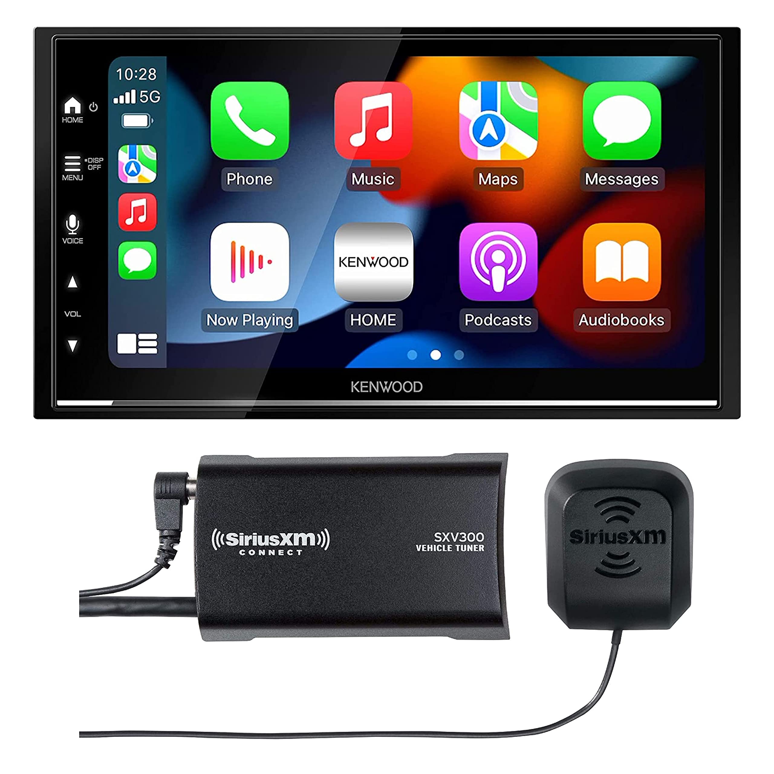 6.8 Inch Car Stereo Touchscreen Multimedia Receiver with SiriusXM Satellite Radio Tuner
