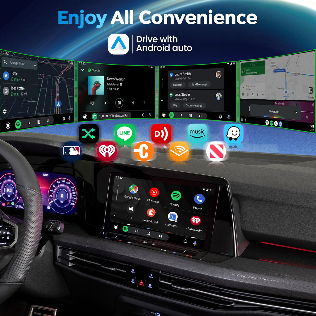 Wireless CarPlay Adapter Mini Plug and Play Auto Connect