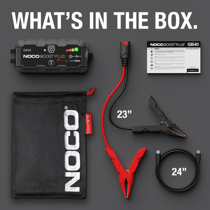 1000A 12V Lithium Jump Starter Power Bank for Gas & Diesel Engines