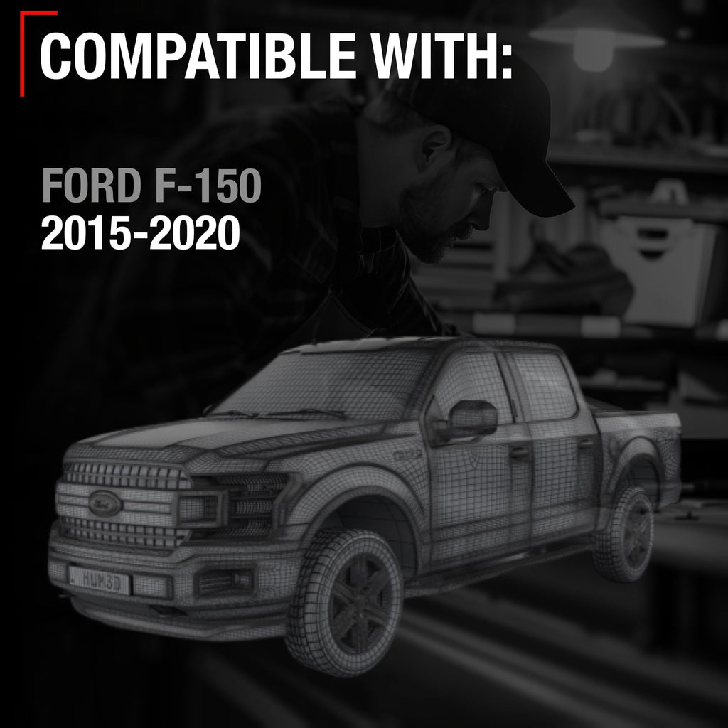 Car Parking Sensor Kit 4 Pieces Front Rear Bumper Parking Assist for Ford F-150 Super Duty 2015-2020