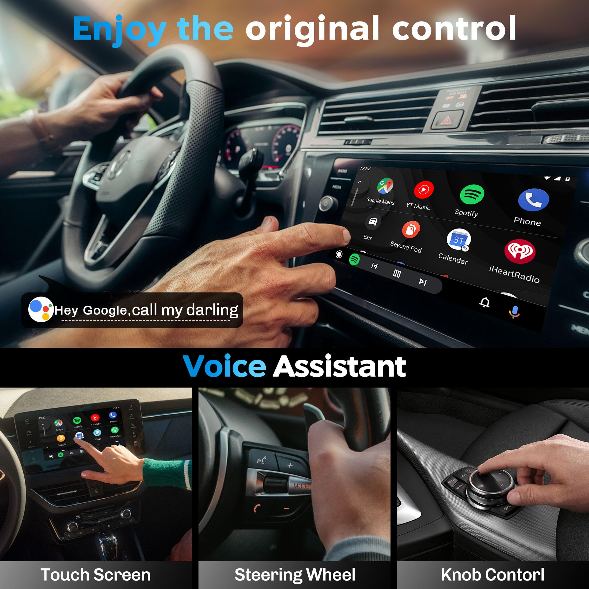 Wireless CarPlay Adapter Mini Plug and Play Auto Connect